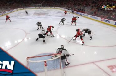 Blackhawks' Andreas Athanasiou Beats Coyotes' Connor Ingram With Sneaky Backhand