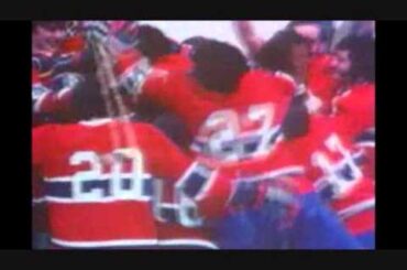 Montreal Canadiens win 1973 Stanley cup