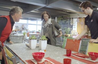 Pius Suter besucht Sponsor