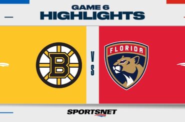 NHL Game 6 Highlights | Bruins vs. Panthers - April 28, 2023