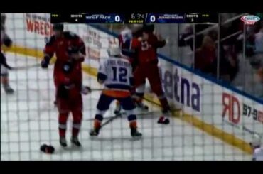 Ross Johnston vs Tanner Glass Jan 7, 2017