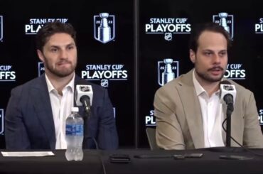 Auston Matthews and Alex Kerfoot say jobs not finished after game 4 comeback