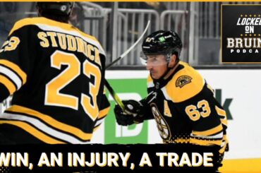 Brad Marchand returns, David Krejci injured, Jack Studnicka traded