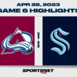 NHL Game 6 Highlights: Avalanche vs. Kraken - April 28, 2023
