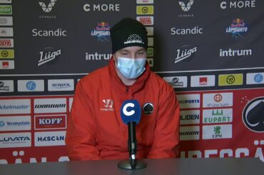 Otto Kivenmäen haastattelu Ässät-Lukko -ottelun jälkeen