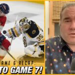 Bruins POSTGAME RECAP: Panthers FORCE Game 7, Should Boston Start Swayman? | Haggs Report