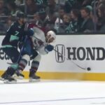 Jordan Eberle boarding on Andrew Cogliano - Have your say!