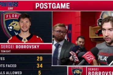 POSTGAME REACTION: Florida Panthers vs Boston Bruins, 4/28/23.