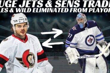 HUGE NHL TRADE - Jets & Sens? Bruins & Sharks Rumours + Playoffs Game 6 Previews
