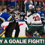 Marc-Andre Fleury was ready to finish what Jordan Binnington Started