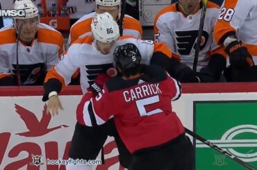 Joel Farabee vs Connor Carrick. 29 april, 2021