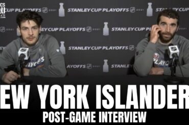 Kyle Palmieri & Mathew Barzal on Huge Game 4 Win vs. Bruins: "Down 3-1 Would Be a Death Sentence"