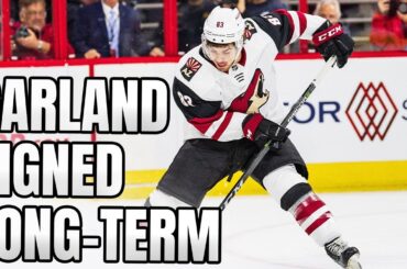 Canucks Sign Conor Garland to 5-Year, $4.95M AAV Contract