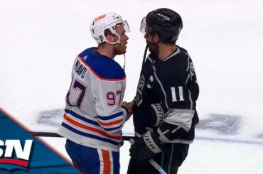 Oilers And Kings Exchange Handshakes Moments After Edmonton's Game 6 Victory