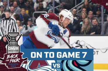 Colorado Avalanche smoke Seattle Kraken to force decisive Game 7