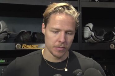 Hampus Lindholm: No CONCERNS About Bruins Defense & Goaltending | Bruins Pregame Interview