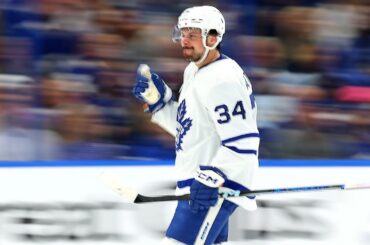 Auston Matthews lets ONE-TIMER rip in Game 6