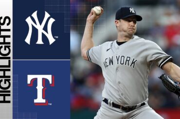 Yankees vs. Rangers Game Highlights (4/27/23) | MLB Highlights
