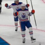Klim Kostin Snaps Home His Second Goal Of The Night To Regain Oilers' Lead vs. Kings