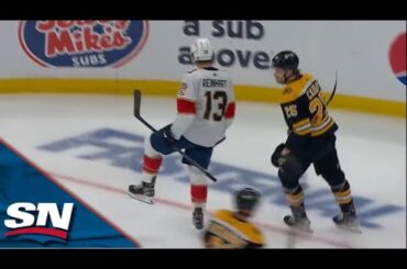 Panthers' Sam Reinhart Rifles Bar Down Shortside To Increase Lead In Game 7 vs. Bruins