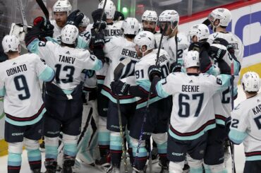 The Seattle Kraken advance to Round 2 with HISTORIC win!