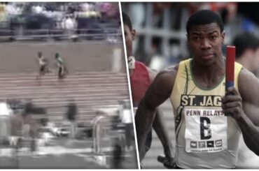 Yohan Blake Anchors St. Jago To Penn Relays 4x100m VICTORY