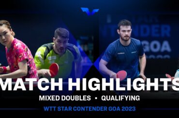 Tin-Tin Ho/Samuel Walker vs Xiaona Shan/Patrick Franziska | XD Qual | WTT Star Contender Goa 2023