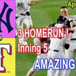 New York Yankees vs Texas Rangers Full GAME Highlights April 30, 2023 | MLB Highlights 2023