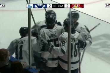 Joshua Roy marque avec un bon lancer des poignets - 10-05-22