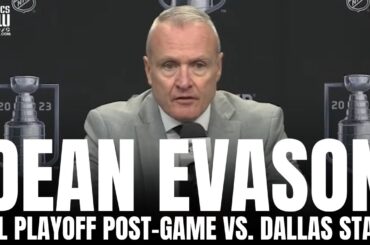 Dean Evason Reacts to Matt Dumba Hit on Joe Pavelski: "You Never Want to See Anybody Get Hurt"