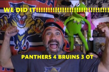 Florida Panthers BEAT Boston Bruins Game 7 in OT 4-3 NHL Playoffs 2023