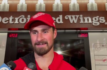 Red Wings captain Dylan Larkin describes how he's handling contract talks