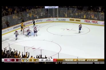 Filip Forsberg OT Goal vs Canadiens | 12/4 2021-22 Season