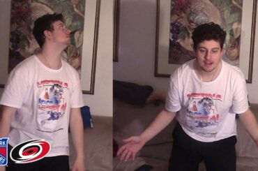 Rangers Fan Reaction - Hurricanes 3 Rangers 2