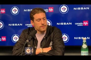 Jets Dubois talks about future in Winnipeg, rookie Perfetti on injury-plagued season
