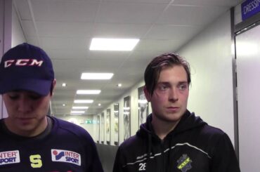 intervju med Lucas Carlsson, Södertälje SK och Jesper Frödén, AIK efter AIK-SSK 11/9-16