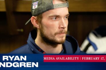 New York Rangers: Ryan Lindgren Pregame Media Availability | Feb. 17, 2023