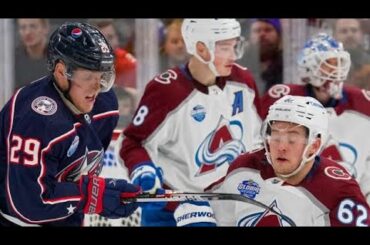 Columbus Blue Jackets - Colorado Avalanche | NHL Global Series Finland Huippuhetket [Suomeksi]