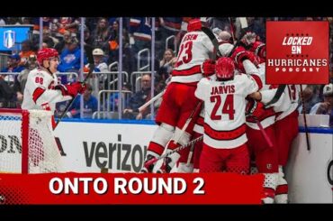 Carolina Hurricanes await round 2 opponent