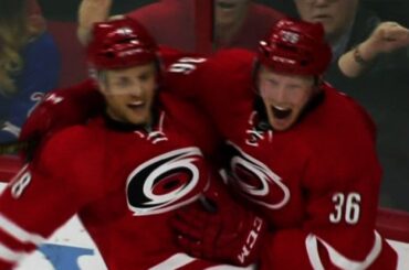 Hurricanes’ Brown scores first NHL goal