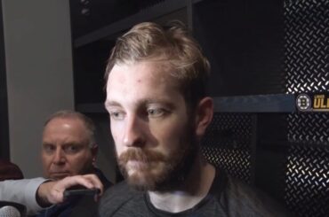 Linus Ullmark on Tkachuks overtime winning goal in game five