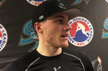 Postgame Scrum: Jonny Brodzinski (December 11, 2019)