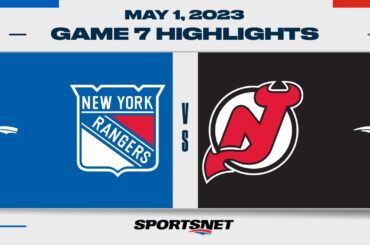 NHL Game 7 Highlights | Rangers vs. Devils - May 1, 2023