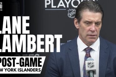 Lane Lambert Reacts to New York Islanders Being Eliminated From Playoffs by Carolina: "It Stings"
