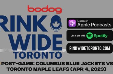 🏒POST-GAME: Columbus Blue Jackets vs. Toronto Maple Leafs (Apr 4, 2023)
