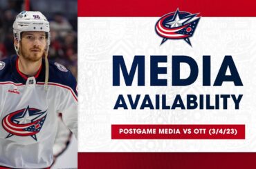 Patrik Laine says the Blue Jackets aren't here to make any excuses | Postgame Media (3/4/23)