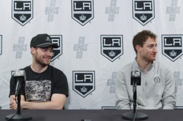 Sean Walker and Gabriel Vilardi | 2022-23 LA Kings Season Exit Interviews
