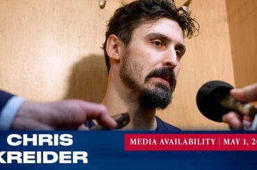 New York Rangers: Chris Kreider Postgame Media Availability | May 1, 2023