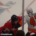 Garrett Wilson vs T J  Oshie Oct 8, 2021