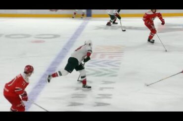 Tarasov scores his first goal for AKB